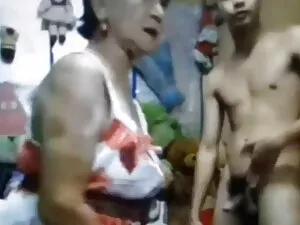 الجنس الدرس من زوجة  ...